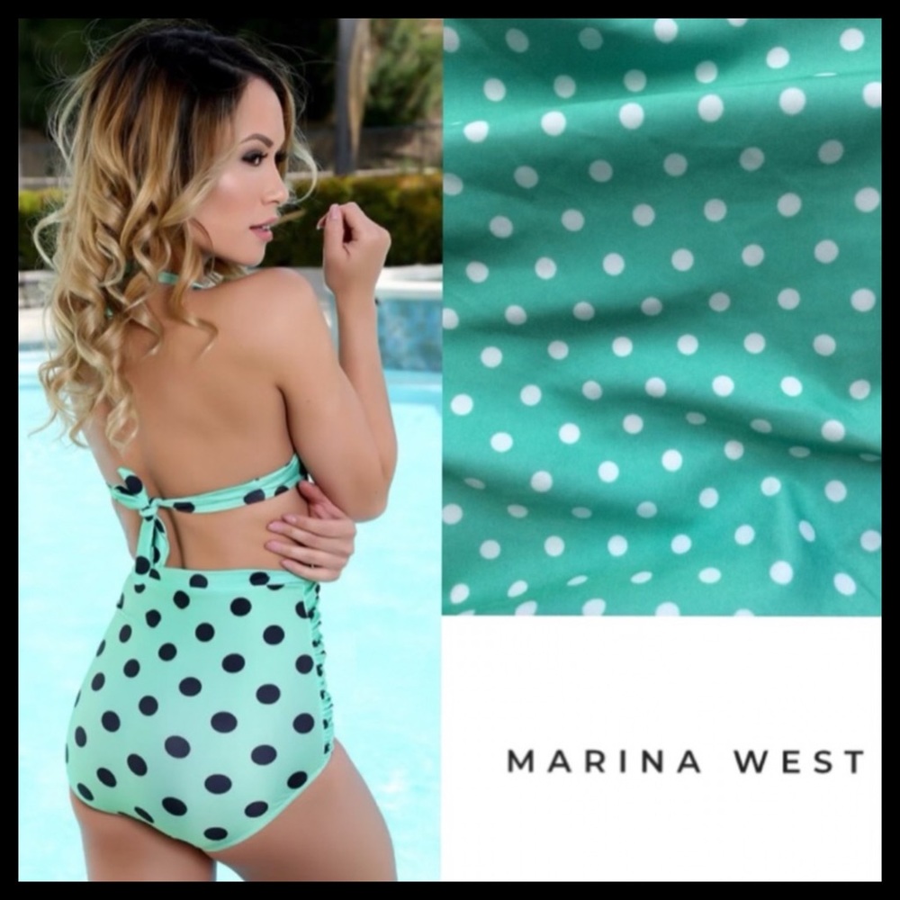 Retro Pin-Up High Waist Polka Dot Bikini